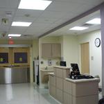 Cardiac Cath Lab - Nurse's Station, Memorial Hospital, Pawtucket, RI (CW Design Group project)